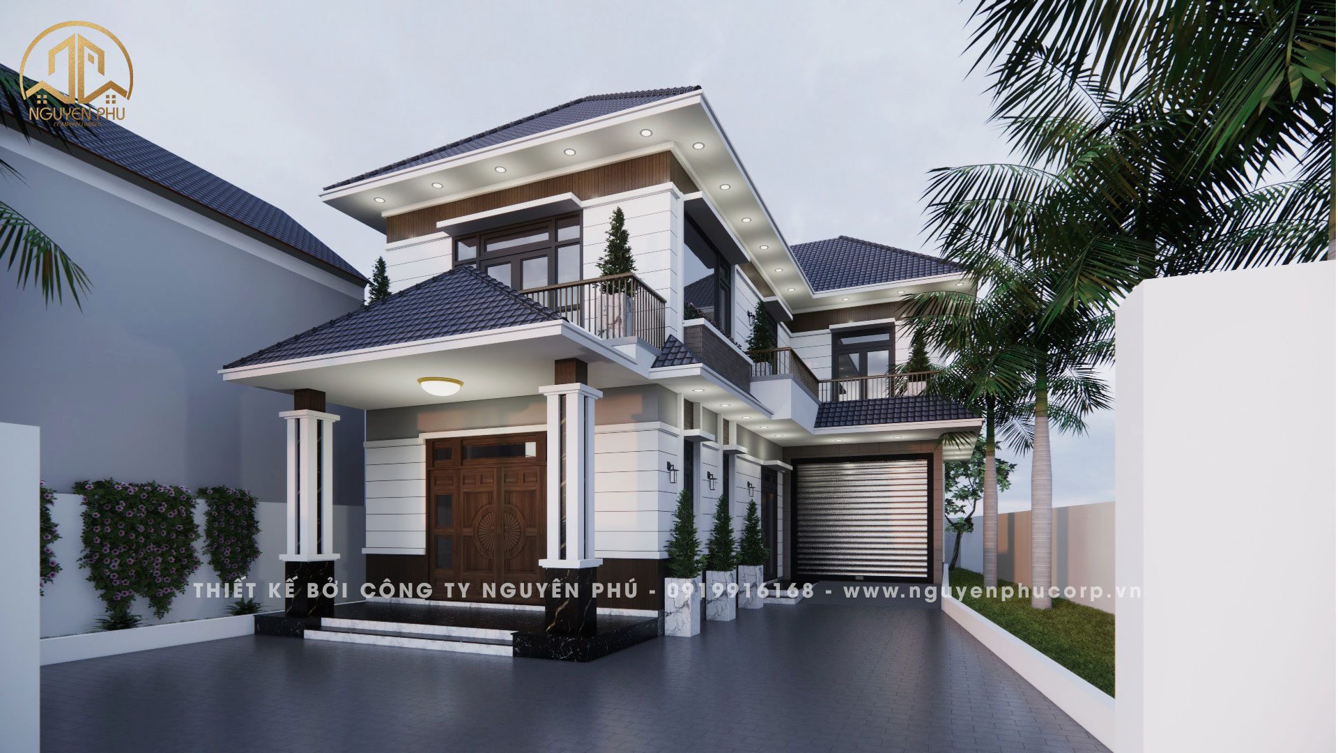 Biệt thự mái Nhật 02